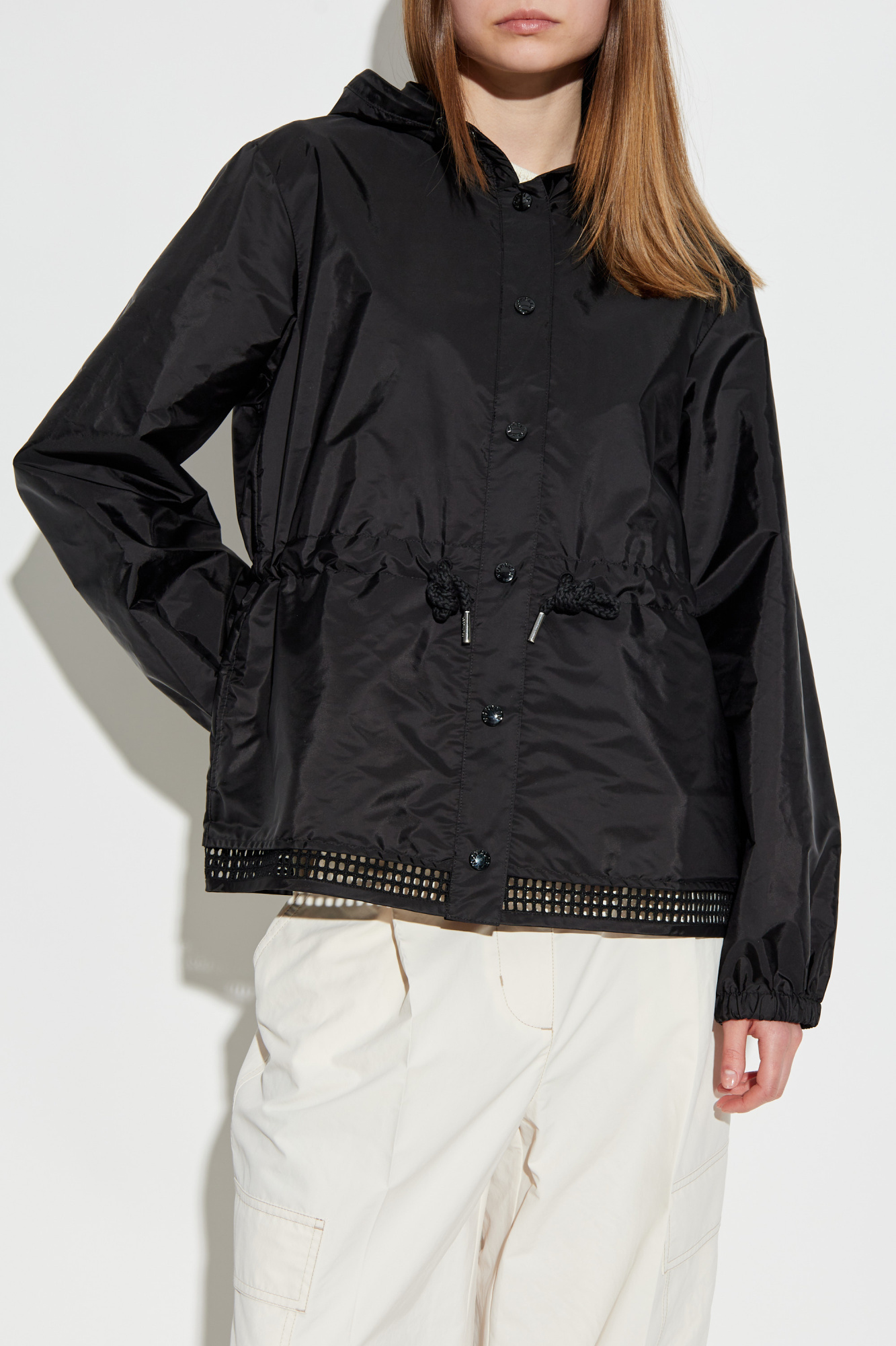 【MONCLER】ROCHEBONNE HOODED JACKET Black Hooded jacket Rochebonne Moncler - Vitkac Canada